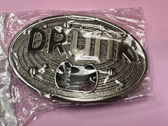 DRUNK Bottle Opener and Large Novelty Statement Stainless Steel Belt Buckle