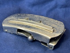 Vtg Naval USS HW Gilmore AS-16 Belt Buckle Fulton-Class Submarine Tender Japan