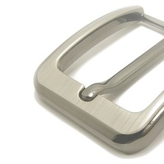 Single Prong Belt Buckle Alloy Pin Buckle for 1.5&Prime; Wide belt Replacement Buckle