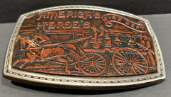 Belt Buckles Horse & Carriage, Semi & Tractor & Boy & Dog older NEW