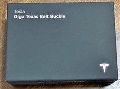 TESLA Giga Texas Belt Buckle | NEW, Ships Immediately! IN HAND Limited Edition