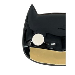 Funko Pop Heroes Batman Belt Buckle Unisex OS Black DC Comics Cowl Mask Enamel