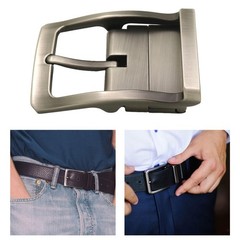 Alloy Belt Buckle Single Prong Belt Accessories High Quality Pin Belt Buckle