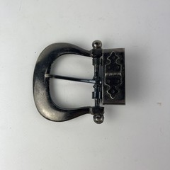 Adjustable Ratchet Belt Buckles Set of 3; Uncle Sam; WA DC, Hinge