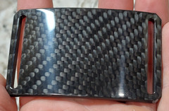 GRIP6 BELT BUCKLE – DARK MATTER CARBON FIBER – 1.5 INCH WIDE – WOMEN and MEN #7