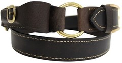 Double Ring with Pouch Leather Hobble Belt Chestnut NEW – All Sizes