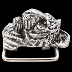 Tiger Vintage 1990s Belt Buckle