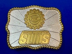 NAZ Northern Arizona Suns Basketball Team NBA G League Belt Buckle