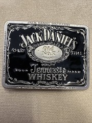 Vintage Jack Daniel’s Tennessee Whisky Old No. 7 Brand Belt Buckle