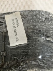 National Finals Rodeo 1993 Belt Buckle Hesston Commemorative New Shrink Wrapped