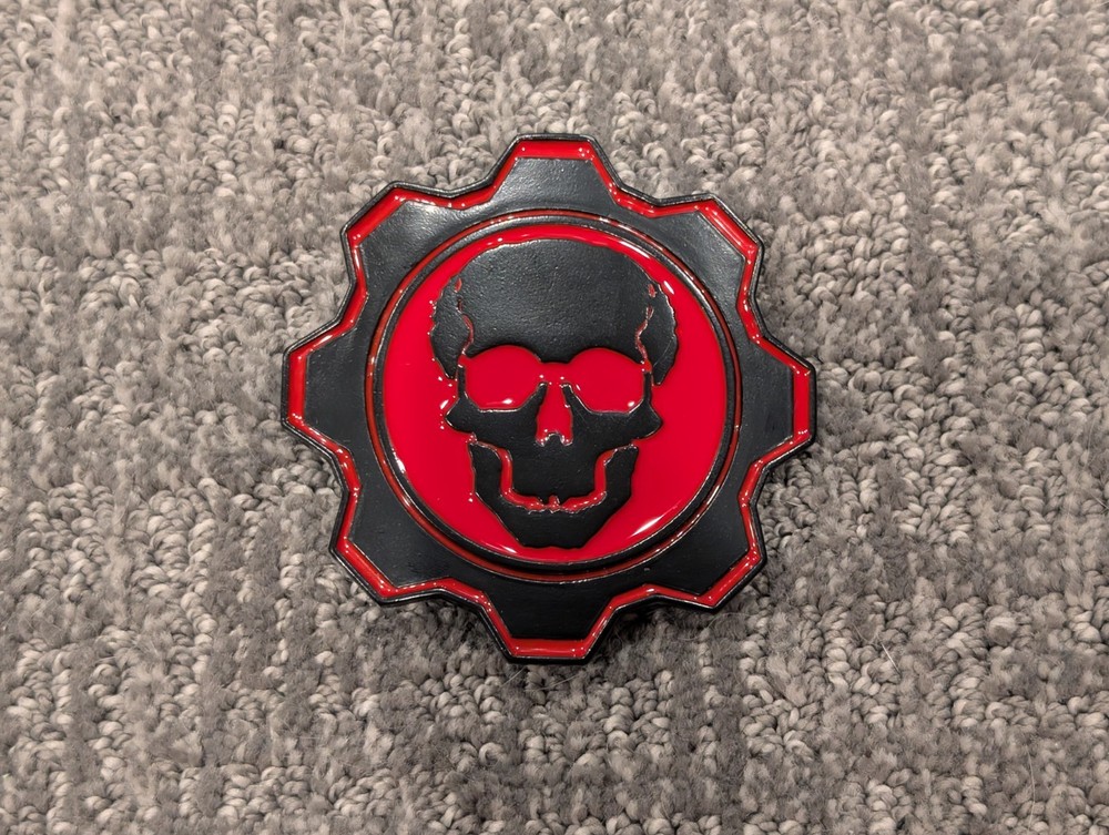 2007 Gears Of War Omen Belt Buckle
