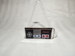 Nintendo NES Controller Video Game cutout Belt Buckle Metal Vintage 2003