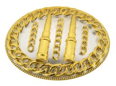 Western Real Cowboy Style Rodeo New Mens Womens Gun Bullets Metal Belt Buckle