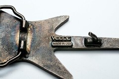 Vintage Electric Guitar Belt Buckle Music Instrument Buckle Veece