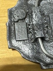 Vintage 1987 Electrician Profession Belt Buckle by Siskiyou Buckle Co Z-40 USA