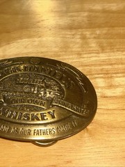 Jack Daniels Old No. 7 Tennessee Whiskey Belt Buckle – Made As Our Fathers Made