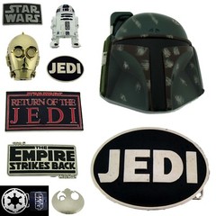 Star Wars Belt Buckle Halloween Men Cosplay Costume Boba Fett Rock Rebel Western