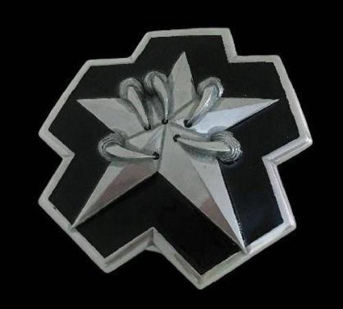 Belt Buckle Sea Monster Claw Pentagon Sign Big Buckles