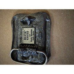 Buck Knives Belt Buckle Four Generations of Knife Makers Smoky Mountain Vintage