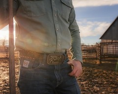 Montana Silversmiths Officially Licensed Whiskey Bent Western Belt Buckle