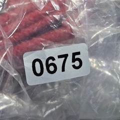Canvas Belt Single Prong Roller Buckle 33 in Length Red Solid Utility Workwear