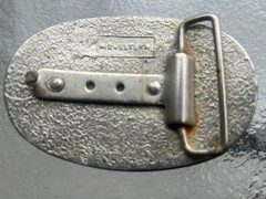 Vintage 1978 YES Rock Band Belt Buckle Roger Dean Logo Midwestern Star Buckles