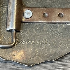 Vintage 1902 Pony Express Since 1852 Belt Buckle Post Office Mail Carrier Horse