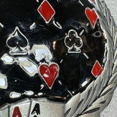 Great American Products 2008 Playing Cards Poker Ace Belt Buckle