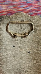 Belt Buckle Intital S In Gold And Silver