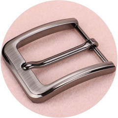 1.5 Inches (38-40 Mm) Belt Buckle Single Prong Square Replacement Buckle for Men