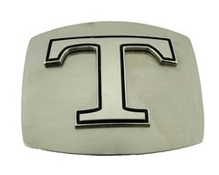 New Men Women Western Initial A-Z Belt Buckles Rodeo Cowboy Cowgirl Silver Gold