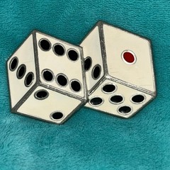 Belt Buckle – The Great American Buckle Co 1990 Dice