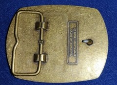 Handyman Club of America Life Member Belt Buckle Vtg 1996 Brass EUC