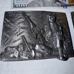 Vintage Military Belt Buckle Vietnam 101ST airborne 1st Cav. New Old Stock ￼