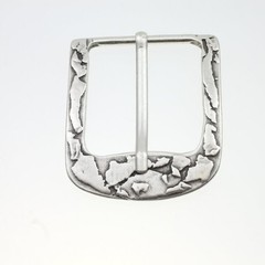 Pin Buckle Belt Buckle with Ornament – Classic Metal Design