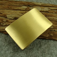 Solid Brass Heavy Duty Belt Pin Buckle Men&rsquo;s Belt Buckles For 1.5&Prime; / 38mm Belt