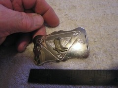 Vintage Chambers Belt Buckle Cowboy Boots Made in USA