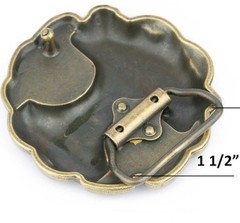 Viking Thor&rsquo;s Hammer Antique Bronze Metal Belt Buckle 1.5 inMen