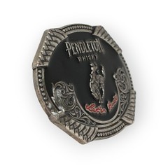 Montana Silversmiths 2020 Pendleton Whisky Rodeo BeltBuckle Let&rsquo;erBuck FreeShip