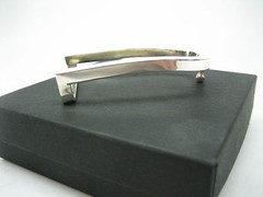 STERLING SILVER 925 SOLID SUZY BUCKLE.WITH GENUINE LIZARD 1.5&Prime; BELT MADE IN USA
