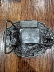 1986 ROCKY MOUNTAINS COMMEMORATIVE BELT BUCKLE ~GREAT OUTDOORS~ #2454/2500