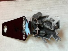 Lucky 13 Belt Buckle Anchor Original Officially Licensed New Men Women Tattoo