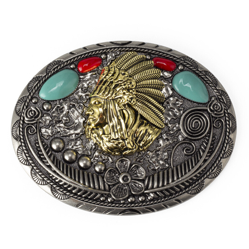 Skull belt buckle for men&rsquo;s Western cowboy motorcycle riding
