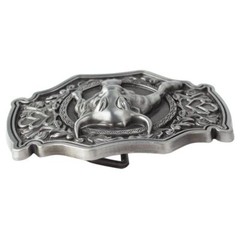 Cartoon Bull Buckle-Handmade Belt Buckles Leather Belts Accessories DIY Waistban