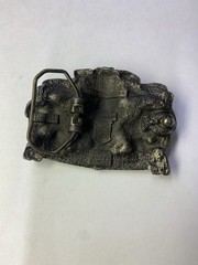 Vintage HARLEY DAVIDSON belt buckle H-411 1991 Baron USA Hog Toys Rare