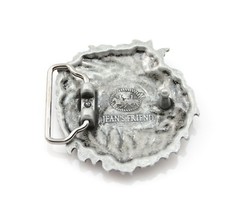 Distressed Lion Head Belt Buckle