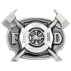Firefighter Truck Buckle – Fire Trucks Men Buckles Brigade Belt DIY Accessories