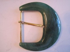 3 LARGE STONE BELT BUCKLES – ALL 3 ARE 3 1/2&Prime; X 3&Prime; – POLISHED STONES – FITS 2&Prime;
