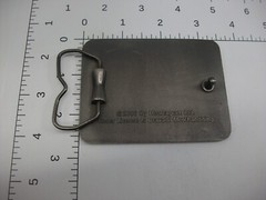 HIM Love Metal Black Belt Buckle 3.5&Prime; x 2.5&Prime; Fits 1.75&Prime; Belt