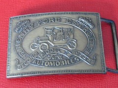 A VINTAGE HENRY FOR DETROIT MODEL T BELT BUCKLE-REGULAR FINISH-JAN302